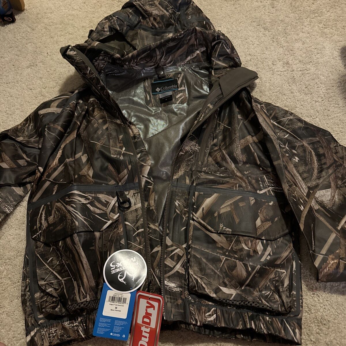 Columbia PHG Widgeon ODX Wader Shell Jacket - Realtree Max-5 Columbia PHG Widgeon ODX Wader Shell Jacket - Realtree Max-5