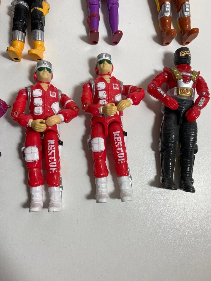 Hasbro GI Joe Lote de 10 Figuras de Acción Hydro-Viper Ciencia Ficción Muskrat Lifeline B.A.T Foto 3 de 4