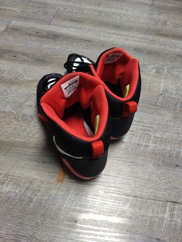 Authentic Nike Force Savage size 10.5 Football Cleats Black/Red. - Picture 11 of 16