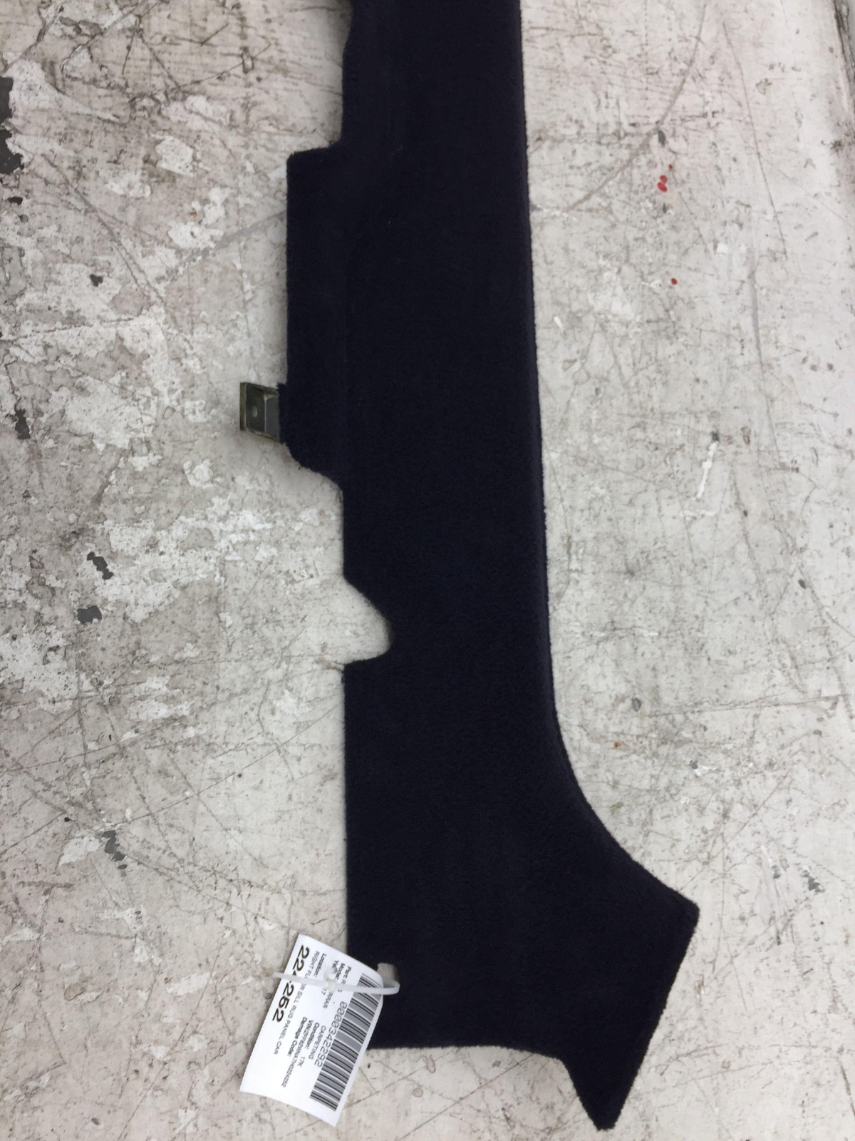 2017-2020 FERRARI GTC4LUSSO RIGHT FLOOR SILL RUG PANEL CARPET BLUE 87107112 OEM