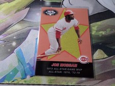 2002 Fleer Box Score All-Stars 1st Edition /100 Joe Morgan #242 HOF