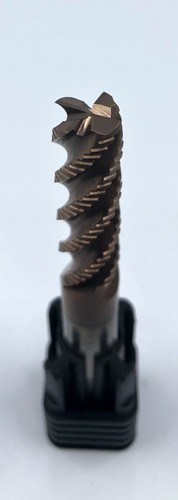 3/8'' Carbide Endmill 4 Flute Rougher NuCra-S Coating Rougher Series (CA4-I) - Picture 4 of 4