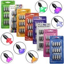 24 SUBMERSIBLE LED Waterproof Balloon Floral Mini Light Wedding Party Multicolor