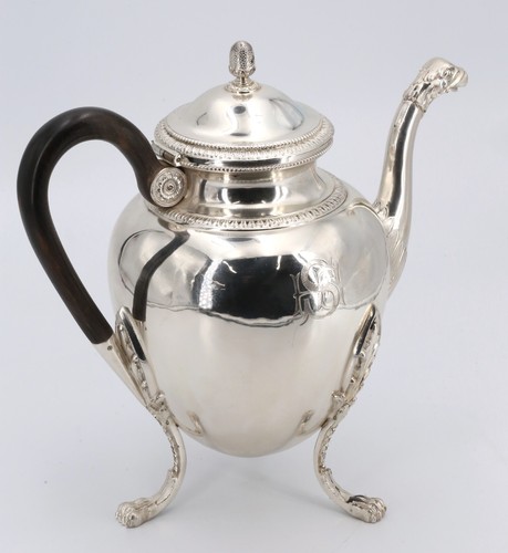 1858-70 Moore klassisches Design Sterling Tiffany & Co Teekanne 717,8 g #883/6555