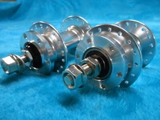 Front  Rear DISC Bicycle Hub Silver Sealed Bearing 36 Hole FW Bolt On 100mm135mm