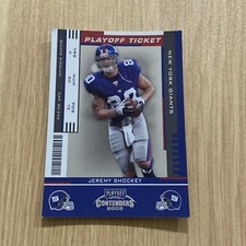 2005 Playoff Contenders Playoff Ticket /199 Jeremy Shockey #64