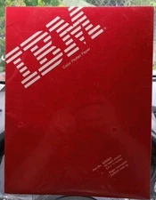 New IBM Plotter Color Paper 50 Shts White 8.5x11" Graphics Printer Image Diagram