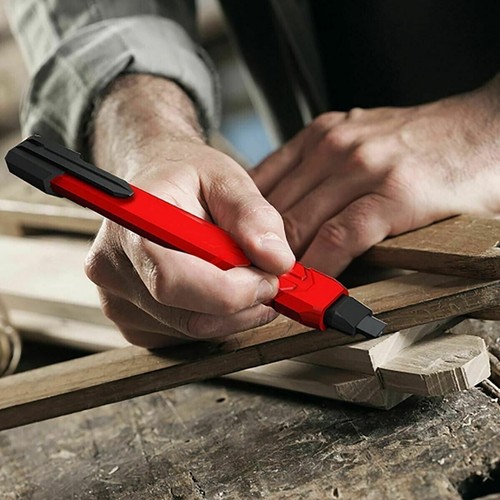 CARPENTER PENCIL REFILLABLE LONG LASTING LEAD NO SHARPENING DIY CERAMIC CONCRETE - Picture 2 of 3