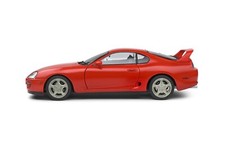 Solido 1/18 Toyota Supra MK 4 A80 1993 Toy Car - Renaissance Red