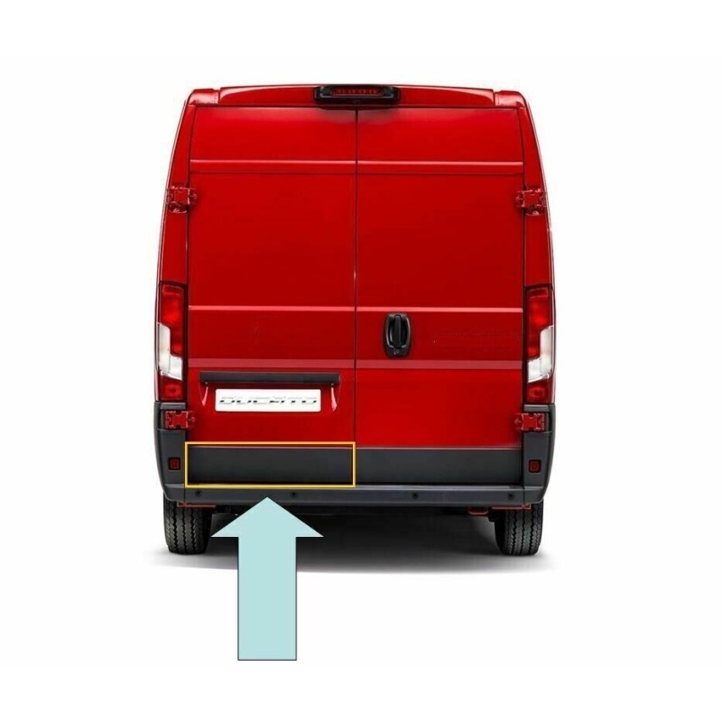 Stop aux rayures : baguette de porte hayon arrière gauche pour réparer Jumper II et Ducato III