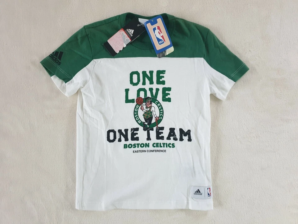Boston Celtics Shirt Adidas Kinder Größe 104 128 152 -NEU- NBA Basketball