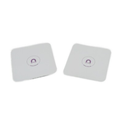 Silwy Untersetzer für Magnetglas Metall Nano Gel Pads  2 er Set