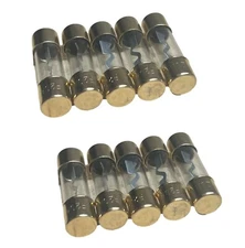 10 New AGU Fuses Reliable Gold Plated Pack of 20 Amp 20A IMC Audio