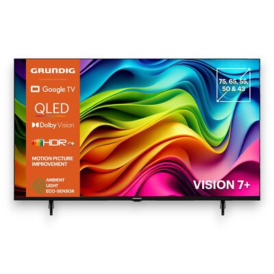 Grundig 55 GUB 7440 Q QLED HDR 4K Fernseher 55 Zoll / 139 cm, SMART TV