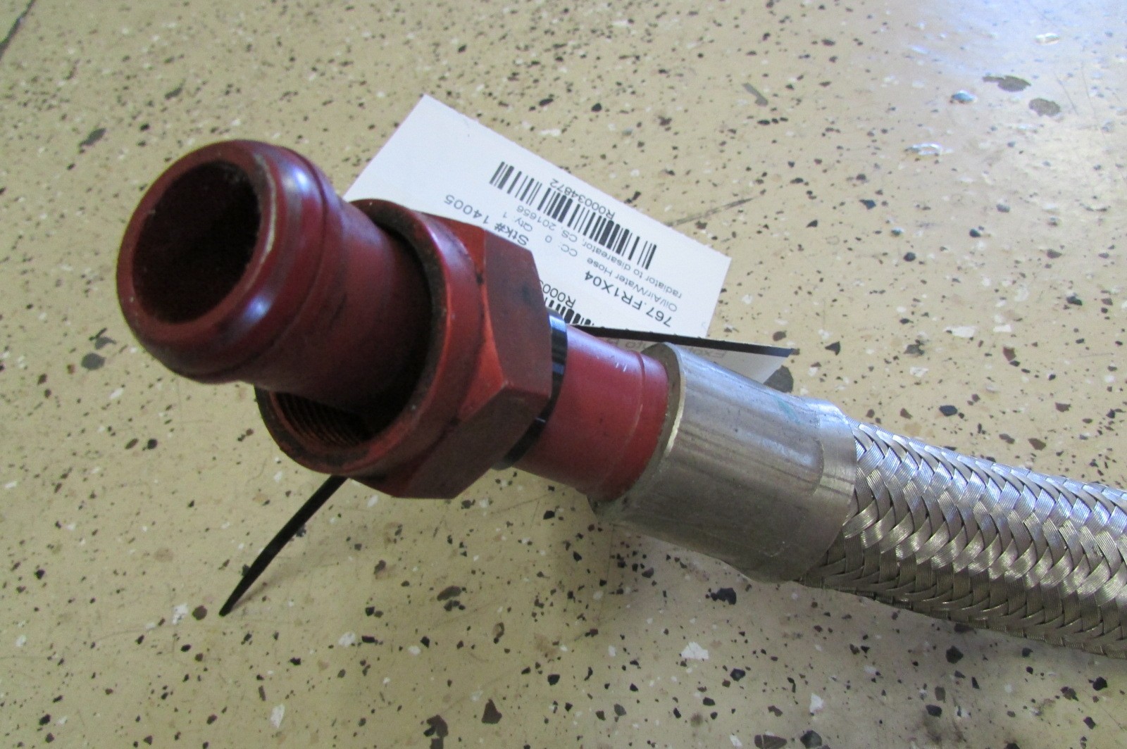 Ferrari 360 Radiator to Disareator Hose, Used, P/N 201656