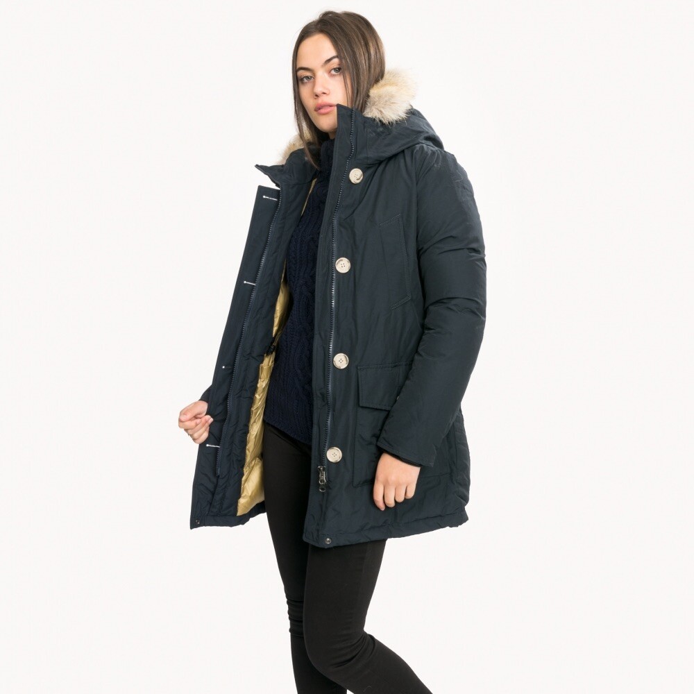 Woolrich HC Arctic Parka Navy with Removable Raccoon Fur, £780 image 5