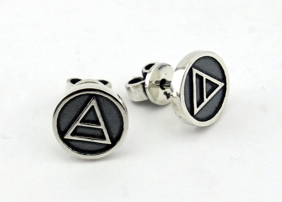 Pair of 30 Seconds to Mars Earrings Silver 925 Jared Leto 30stm