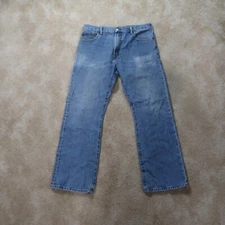 Levi's 517 Bootcut Jeans Men's 36x30 Blue Denim Cowboy Western