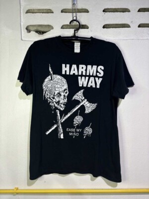 Vintage Harm's Way Band Ease My Mind Shirt Unisex Concert S to 5XL AC016