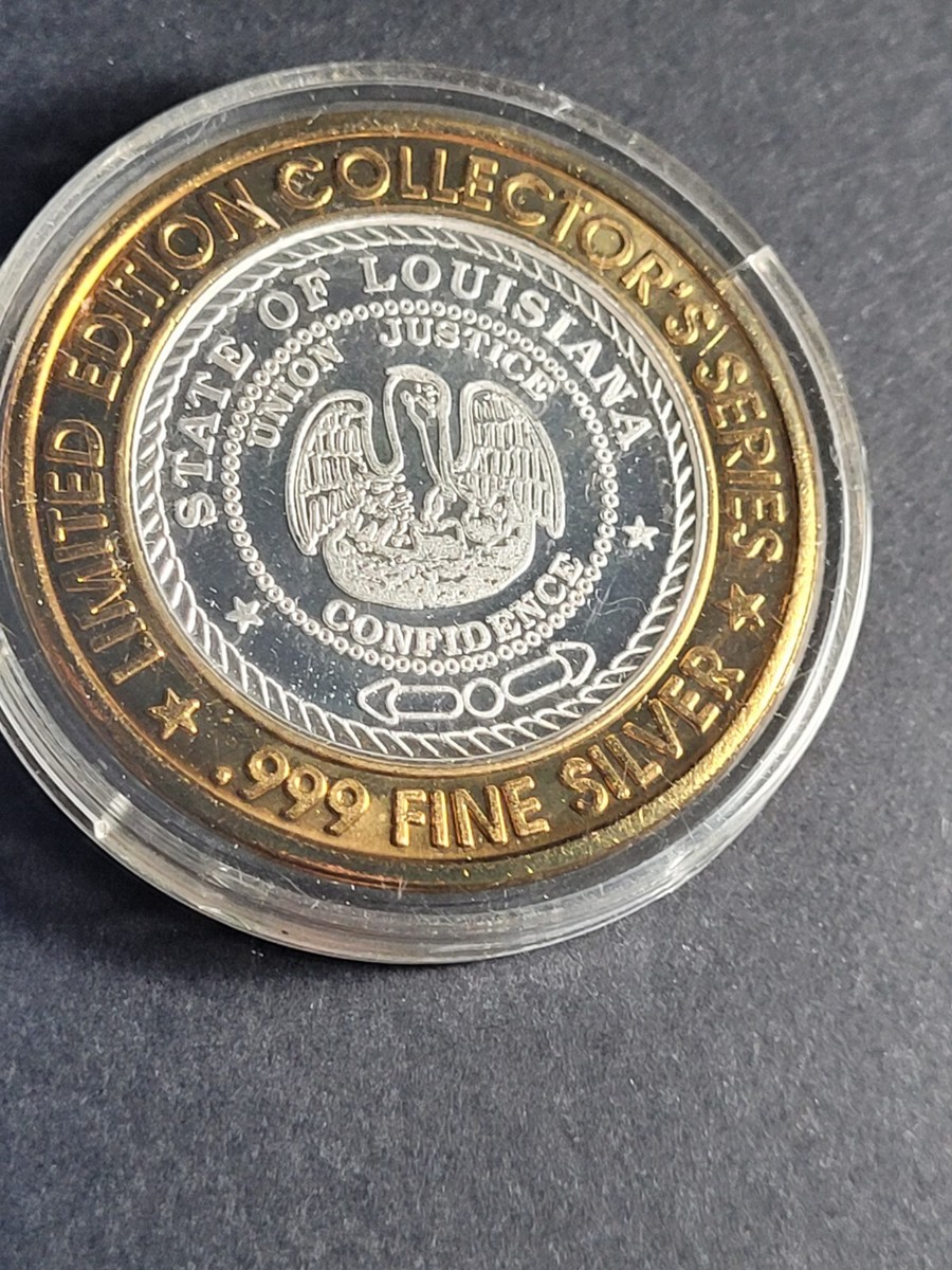 999 Fine Silver Chip - Horseshoe Casino Limited Edition