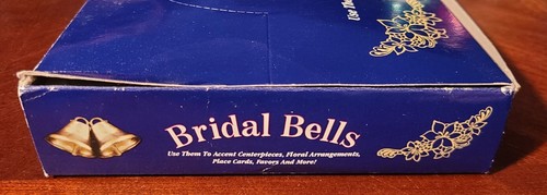 24 Bridal Wedding Bells Accent Floral Centerpiece Place Cards Favors Jingle - Picture 6 of 12