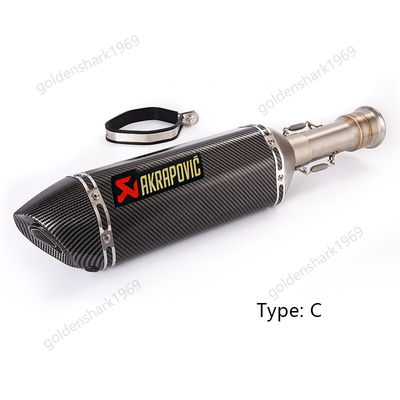 Slip-On Exhaust Muffler Pipe For KTM 1290 Super ADV, 1050, 1090, 1190 ADV (51mm Inlet)
