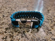 💥PORSCHE MACAN Paracord Bracelet Survival Germany Metal Clip