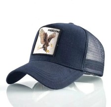 Unisex Animal Embroidery Baseball Caps - Snapback Hip Hop Hat, Summer Breathable