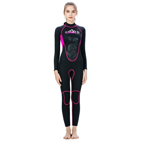 3MM Women Neoprene Wetsuit Surfing Diving Suit Full Body Snorkeling Triathlon YU - Picture 16 of 20