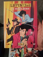LUPIN LA TERZA SERIE BOX 1-3 DVD ITA 🇮🇹 ANIME MANGA EPISODI CARTONE ANIMATO