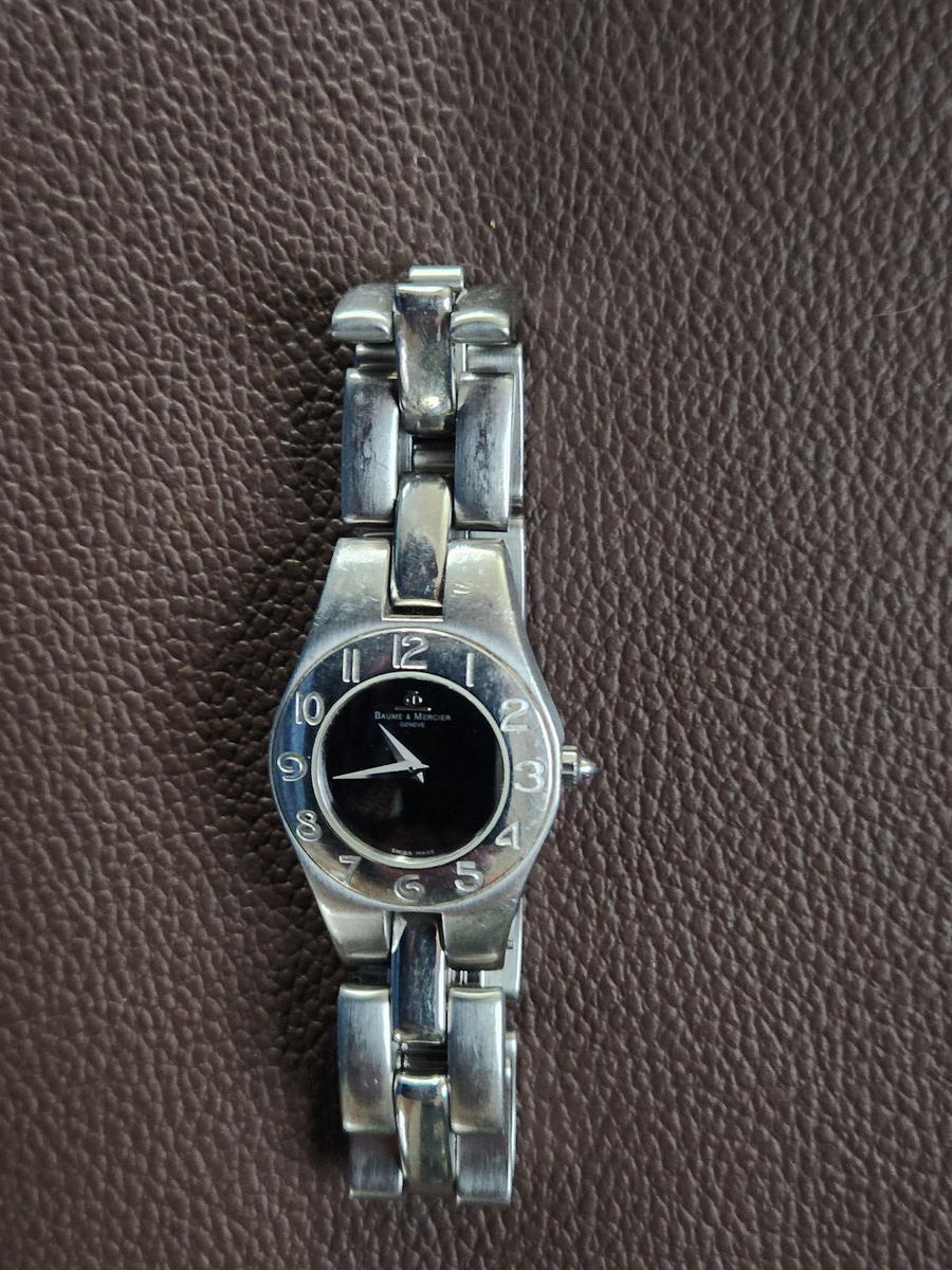 Ladies Baume & Mercier Geneve Quartz Watch ACIER INOX | eBay Ladies Baume & Mercier Geneve Quartz Watch ACIER INOX | eBay