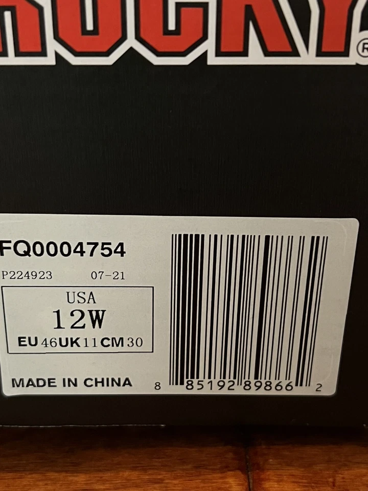 Rocky Men's Brown Realtree AP Leather Core WP 400G Hunting Boots 12W 3M Insulate - Image 4 of 4