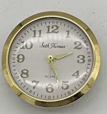 NOS Vintage Seth Thomas Travel Pocket Alarm Clock/Watch Movement