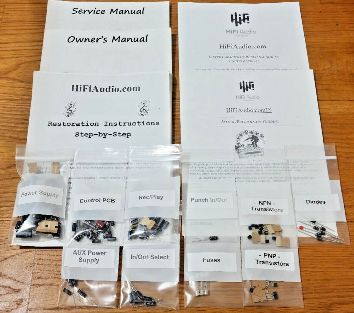 TASCAM 32 reel deck restoration upgrade kit repair rebuild