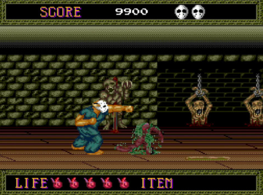 NEC PC Engine SPLATTER HOUSE Hu-Card Game Card Only Namco NEC PC Engine SPLATTER HOUSE Hu-Card Game Card Only Namco