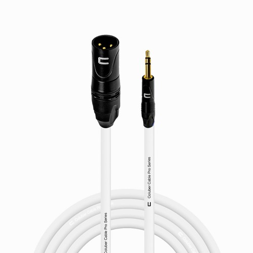 3-polig XLR Stecker auf 3,5 mm Buchse TRS 1/8 Zoll symmetrisches Stereo Mikrofon Audiokabel - Bild 17 von 18