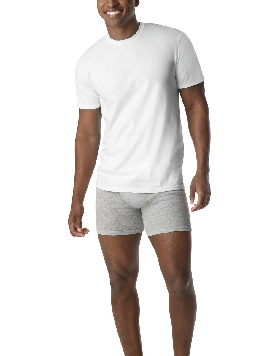 hanes comfortsoft white t shirts