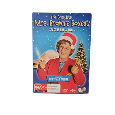 Mrs Brown's Boys Series 1-2 + Christmas Special DVD Irish TV Comedy Sitcom BBC