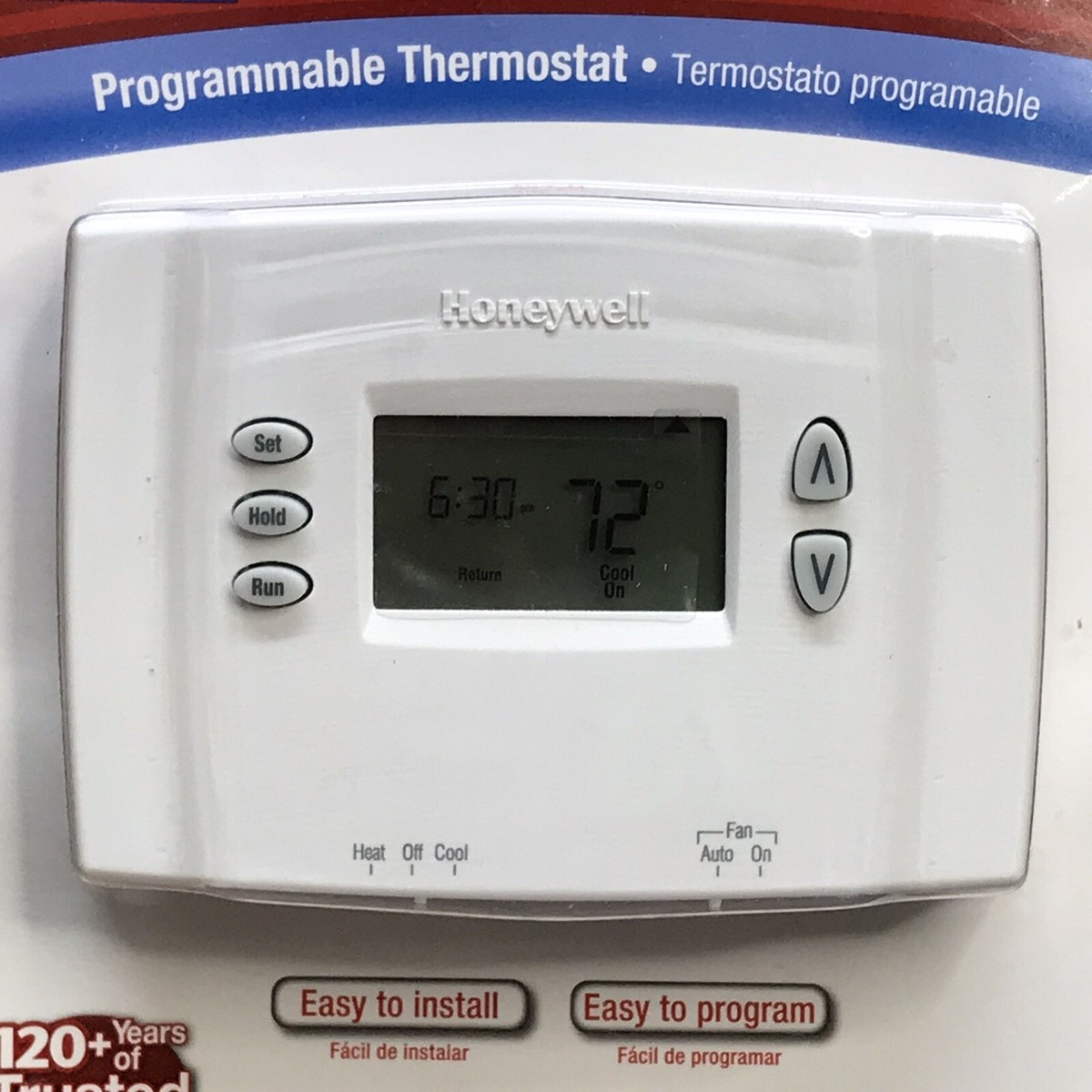Honeywell Digital 1-Week Programmable Thermostat RTHL221B *Sealed