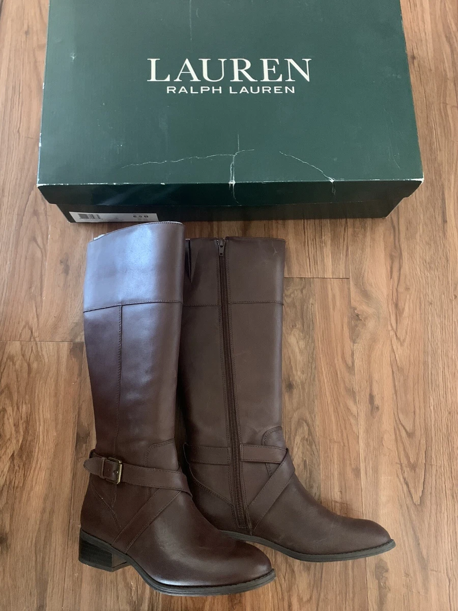 Ralph lauren women's maryann riding best sale boot