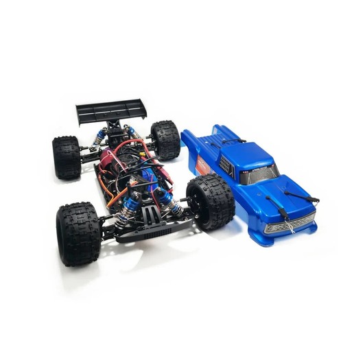 XK RC Body Shell Kit Wltoys 1/12 124017 4WD MONSTER TRUCK TRUGGY w/LED LIGHTS Y - Picture 5 of 13