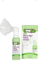 Boogie 100% Sterile Micro-Mist Saline Inhaler Spray 1.7 Oz Exp:03/2025