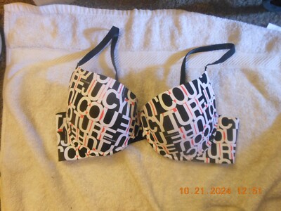 10-22 JUICY COUTURE / 38C / PUSH UP / LOGO PRINT              