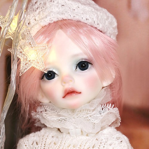 Muñeca 1/4 BJD Resina Niña Maquillaje Facial Ojos MSD Dim Larina B Figuras Juguetes Hágalo Usted Mismo Regalo - Imagen 1 de 6
