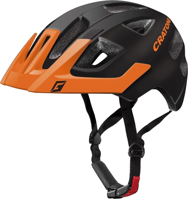 Fahrradhelm Cratoni Maxster Pro (Kid) Gr. XS S (46-51cm) black orange matt Fahrradhelm Cratoni Maxster Pro (Kid) Gr. XS S (46-51cm) black orange matt