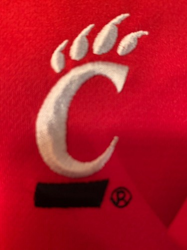 University Of Cincinnati BEARCATS NCAA Polo Shirt Size M Embroidered UNISEX NEW - Picture 2 of 9