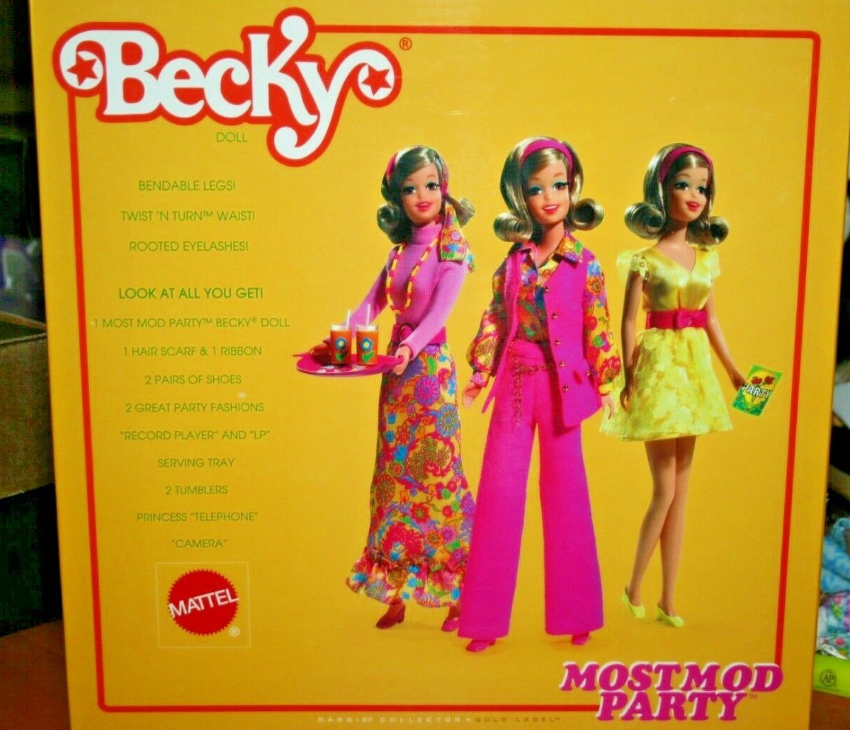 キャラクターグッズ Barbie - Barbie MOST MOD PARTY BECKY DOLL Set Most Mod Party Becky Doll | Barbie Wiki | Fandom