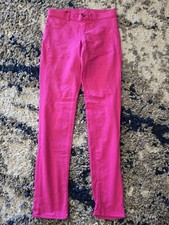 Arizona Jeans Girls Jeggings Pants Size 16 Reg Pink
