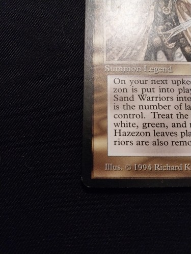 Magic The Gathering hazezon Tamar Rare Mint Legends - Picture 5 of 11