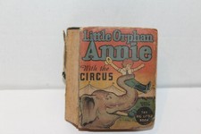 LITTLE ORPHAN ANNIE   WITH  THE CIRCUS  BIG LITTLE  BOOK  1934